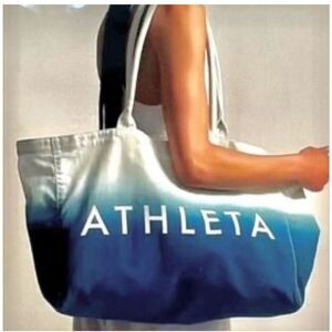 Athleta Canvas oversized tote bag